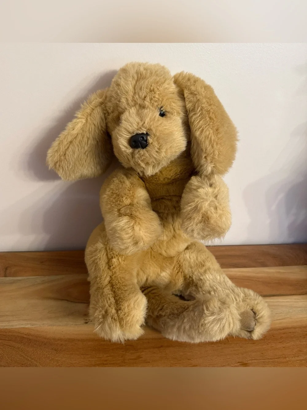 Gund 1985 Muttsy Puppy Dog Plush Large Floppy Golden Retriever 20in Soft VTG